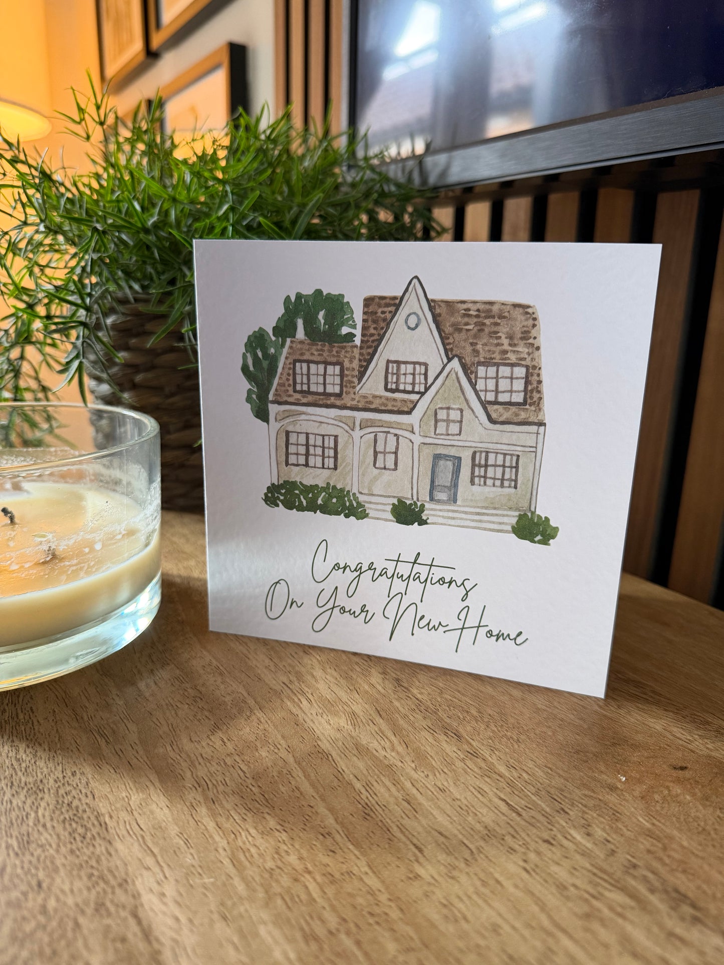 Congratulations New Home Greetings Card