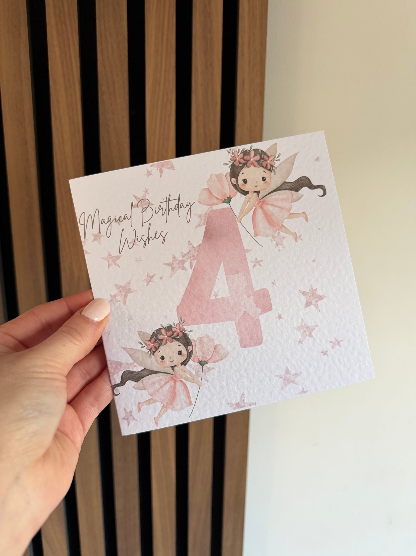 Magical Birthday Wishes Personalised Greetings Card