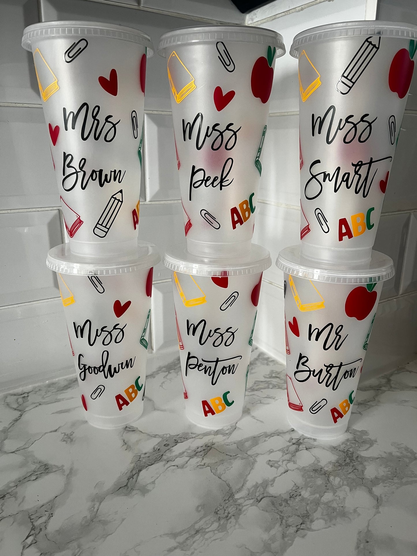 Personalised Teacher Cold Cup