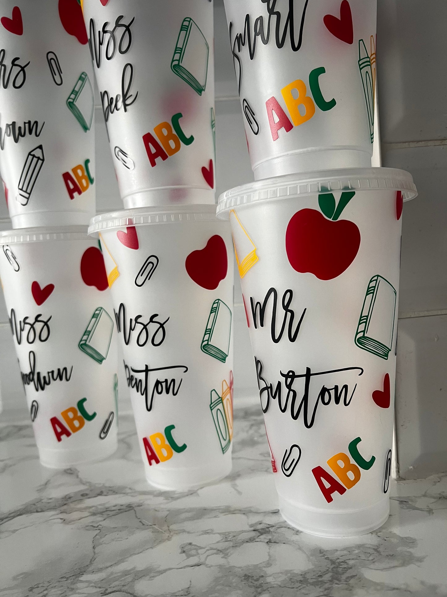 Personalised Teacher Cold Cup