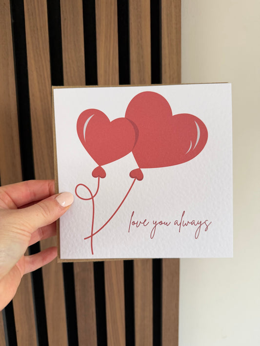 Lots of Love Greetings Card
