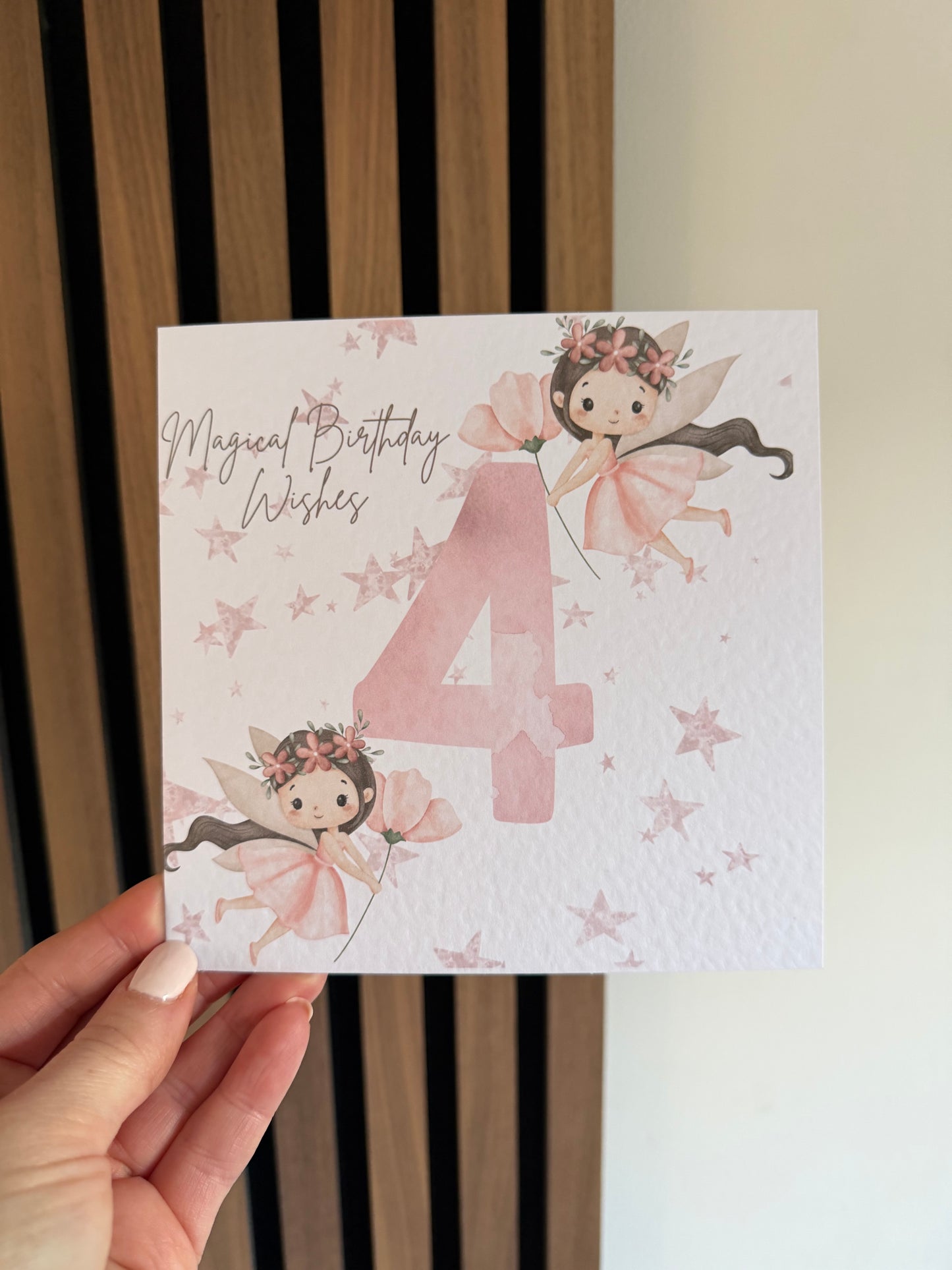 Magical Birthday Wishes Personalised Greetings Card