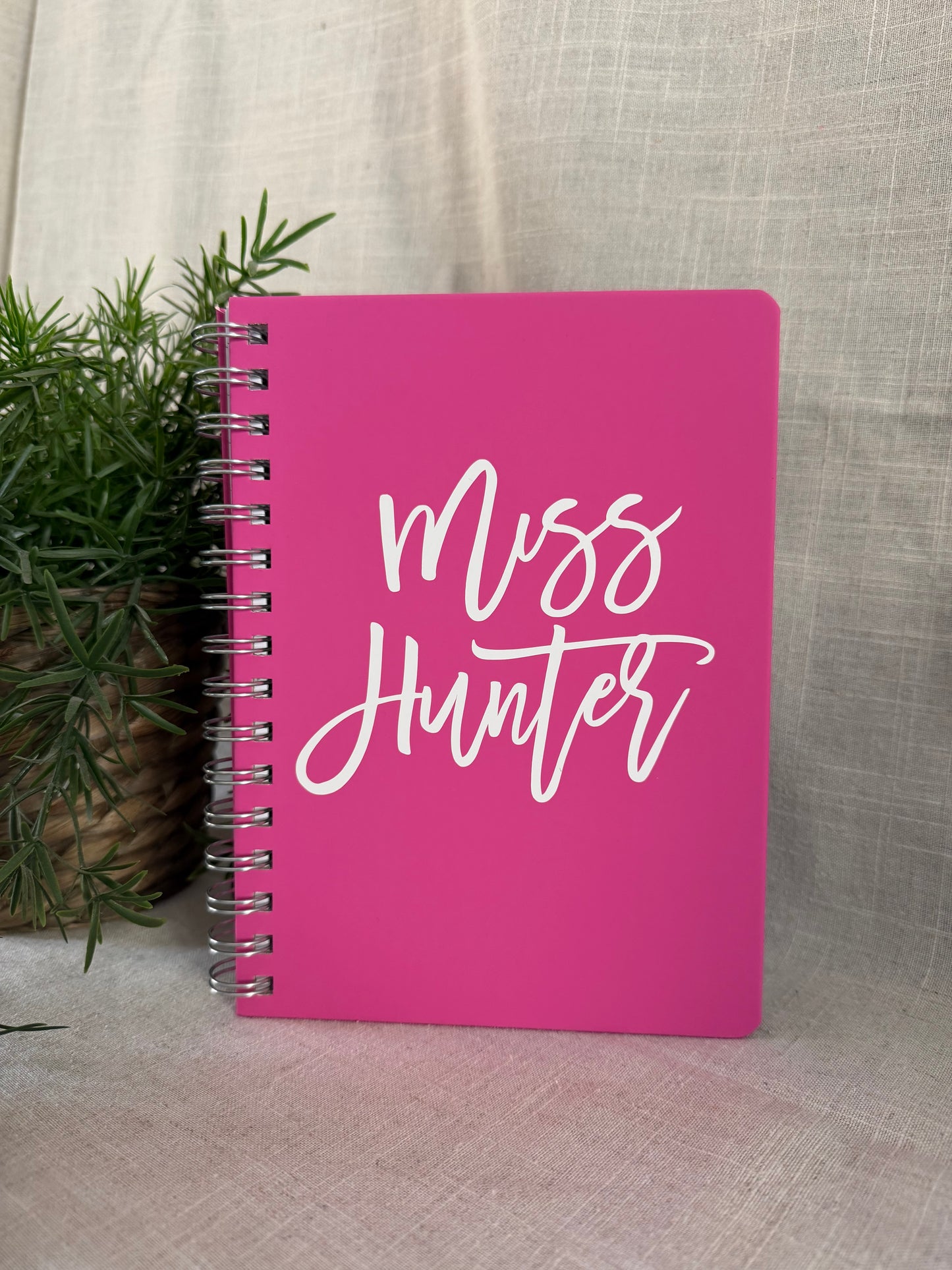 Personalised A5 Wiro Notebook