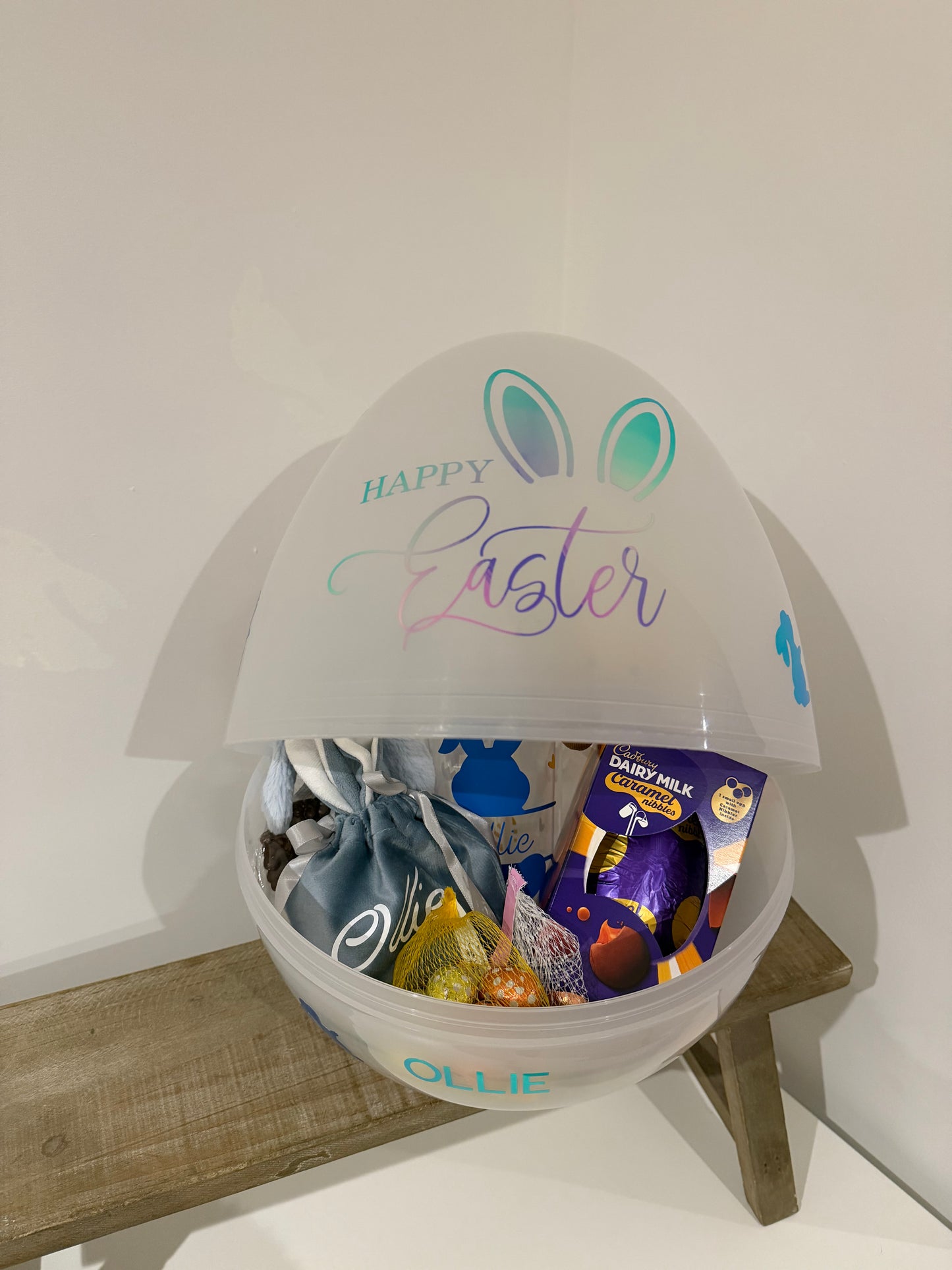 Giant Personalised Fillable Easter Egg - No Contents Included