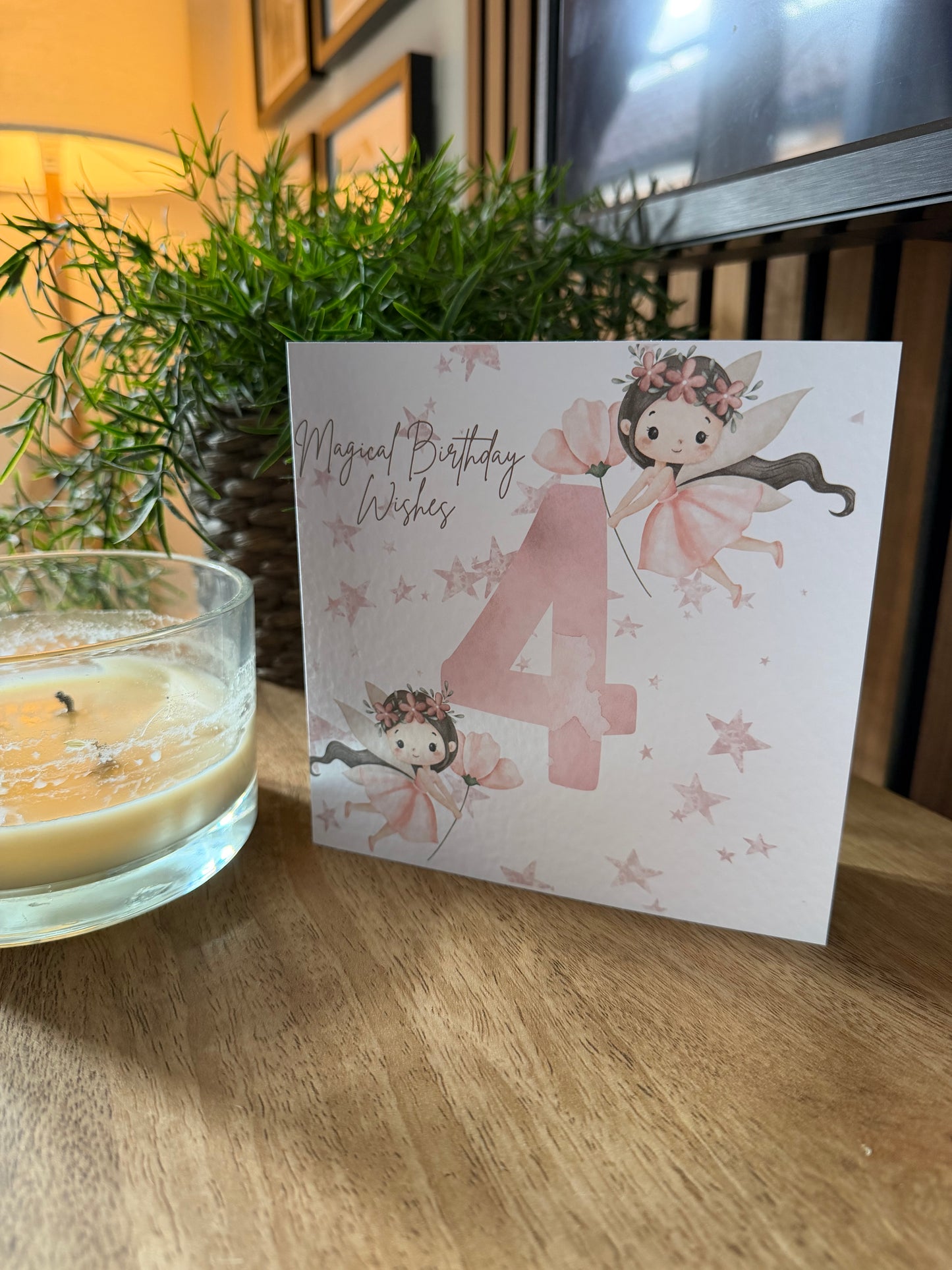 Magical Birthday Wishes Personalised Greetings Card