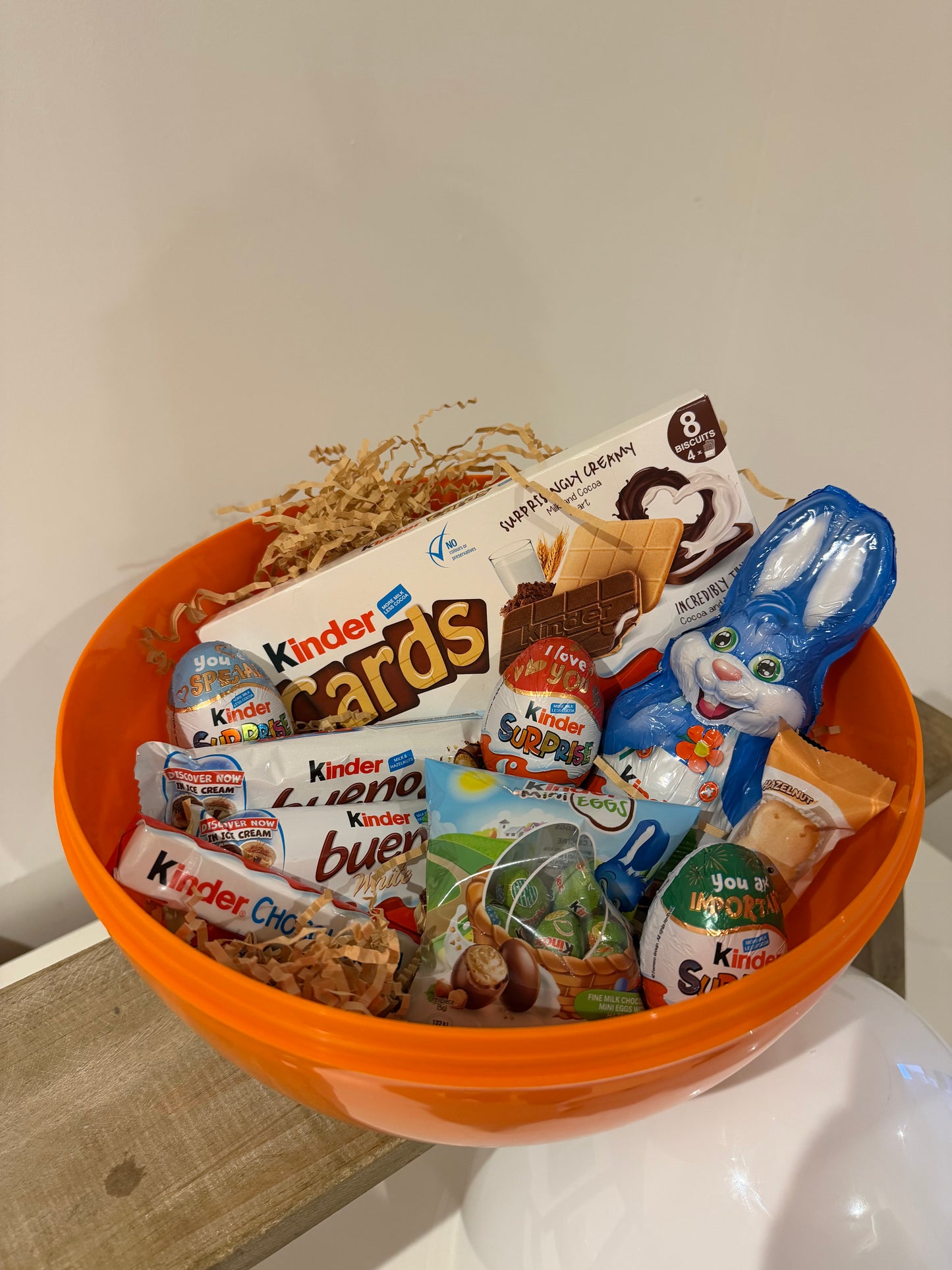 Giant Personalised Fillable Kinder Easter Egg - No Contents Included