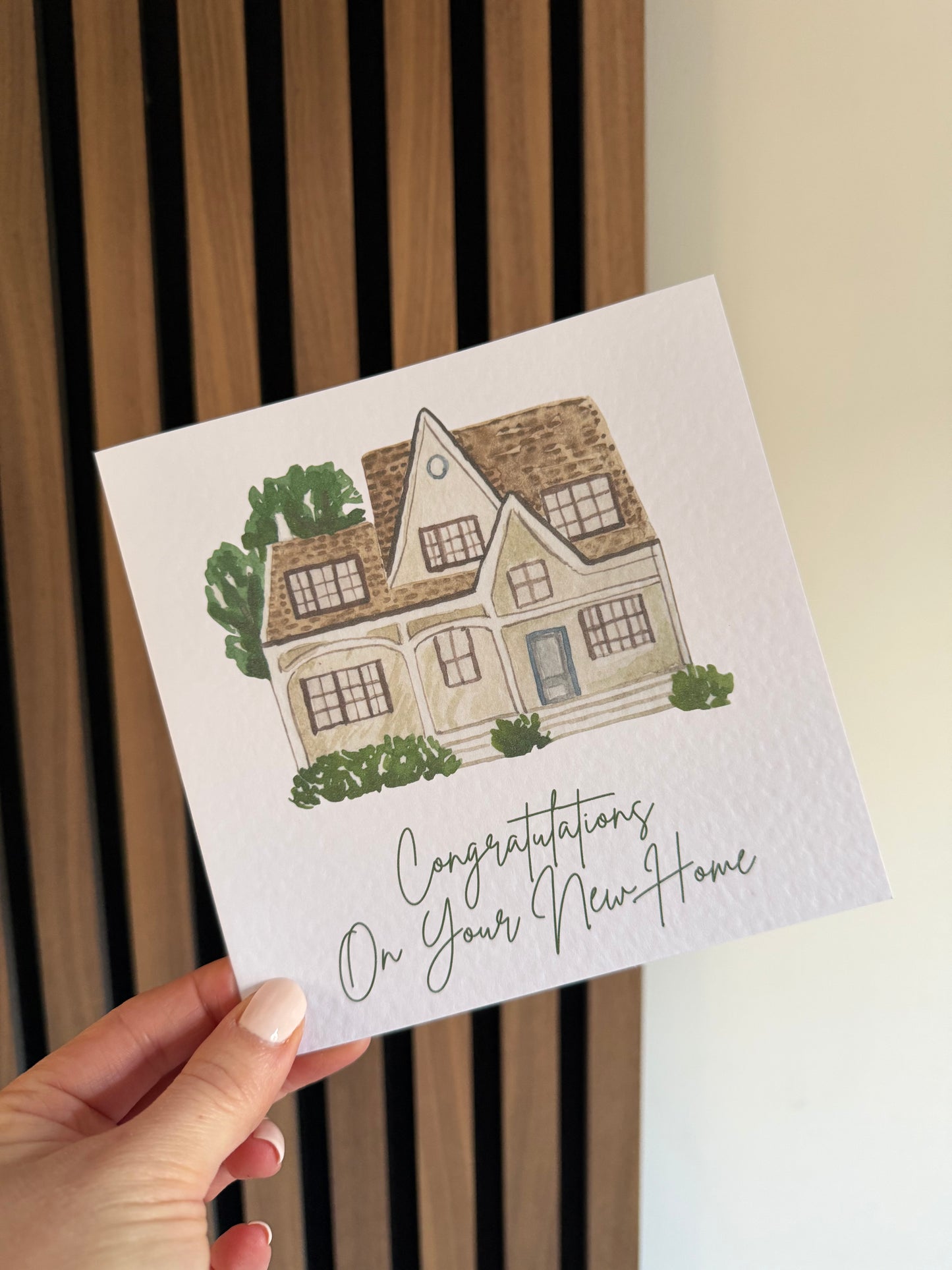 Congratulations New Home Greetings Card