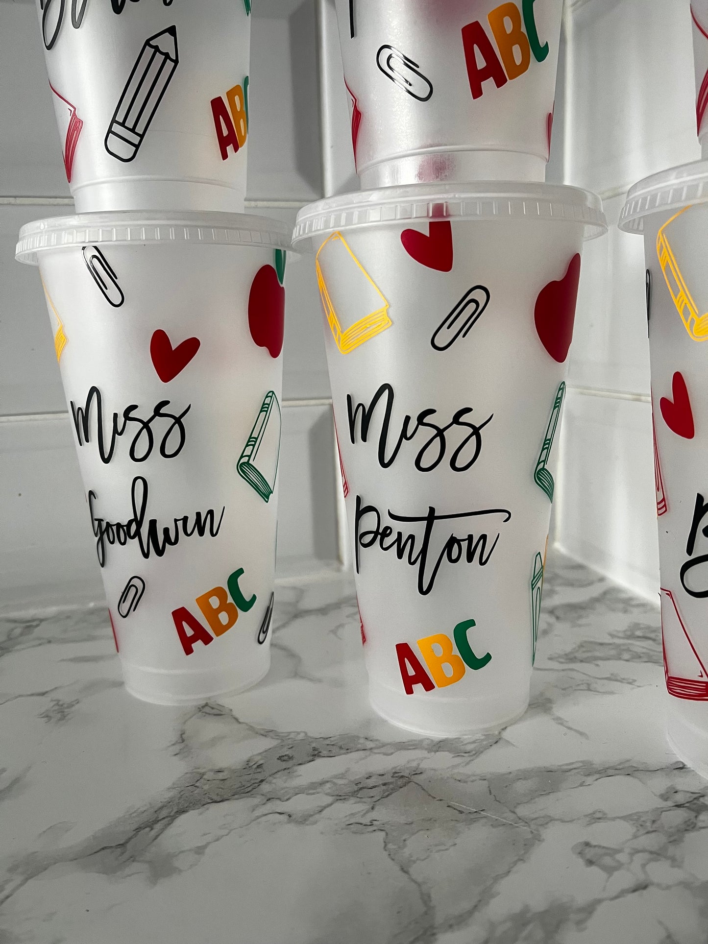 Personalised Teacher Cold Cup