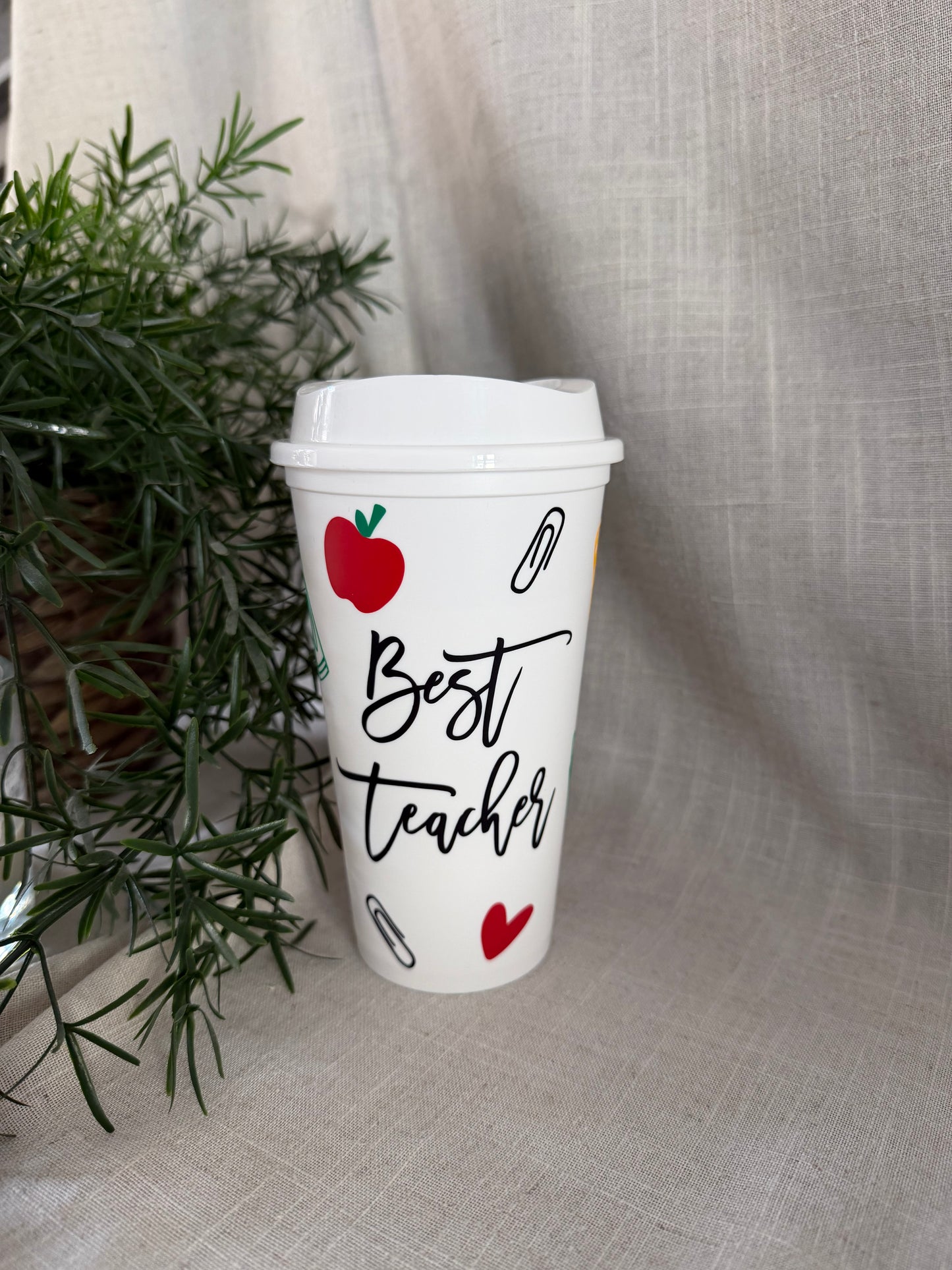 Personalised Teacher Coffee Cup